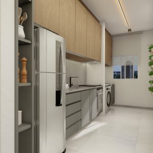 Cozinha e Área de Serviço