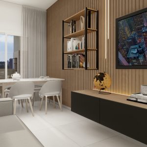 Sala de Estar e Jantar