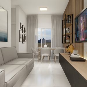 Sala de Estar e Jantar